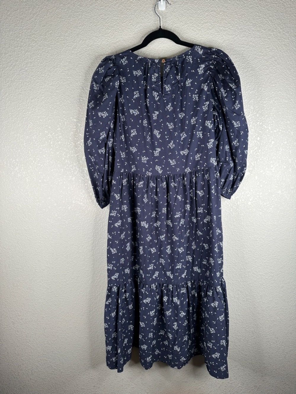 Summersalt Women's Blue & White Floral Cottagecore Classic Maxi Dress Size Small - Picture 3 of 5